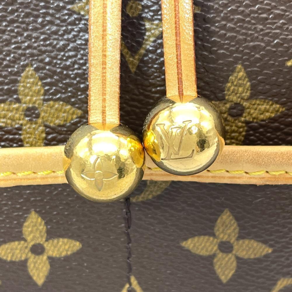 LOUIS VUITTON Authentic Brown Monogram Canvas Shoulder Bag - Picture 6 of 10